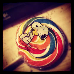 Snoopy Lollipop