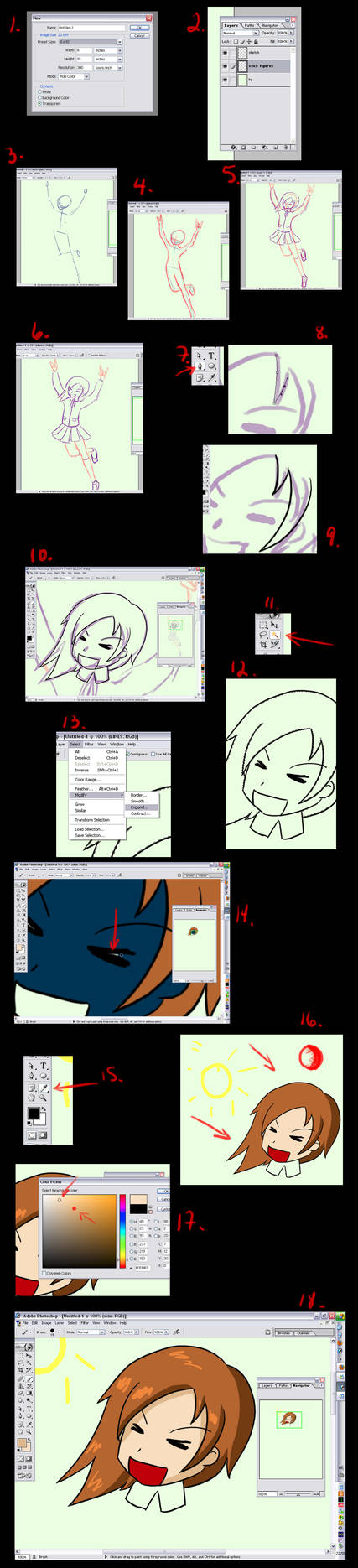 Tutorial: how I draw