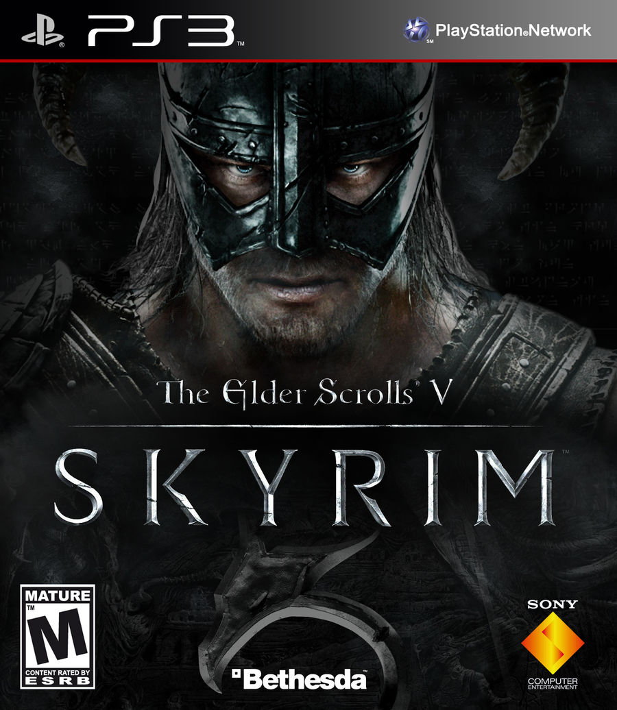 The Elder Scrolls V PS3 Boxart