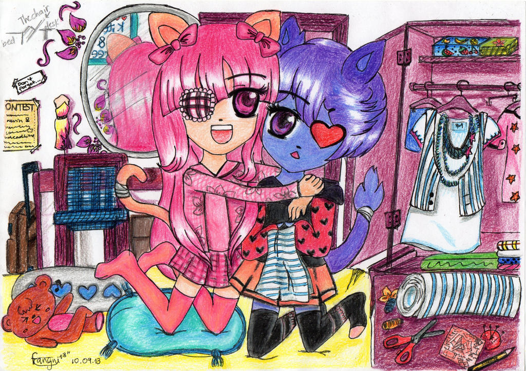 CONTEST ENTRY:Kitty and Desiree