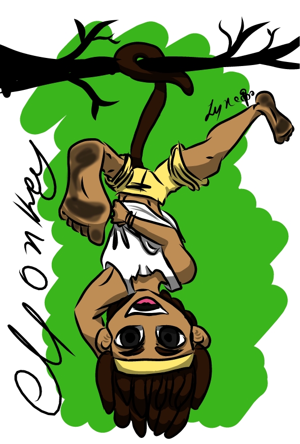 Monkey by LynAnnais on DeviantArt