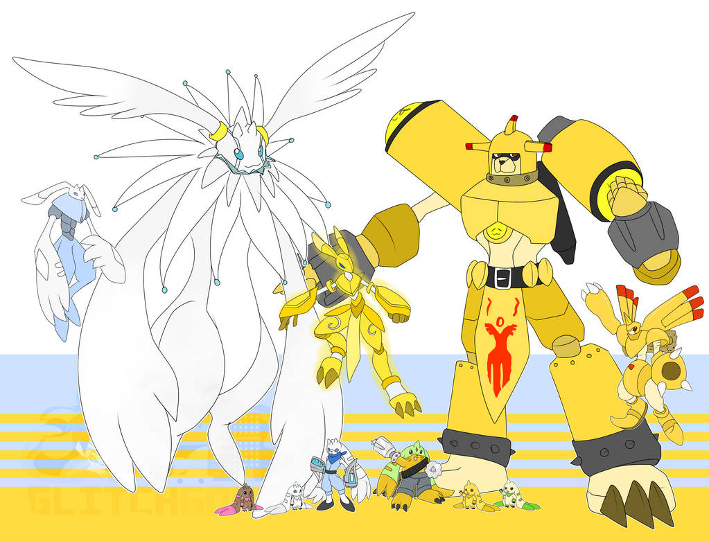Enhanced Twin Rabbit Digimon by connork on DeviantArt