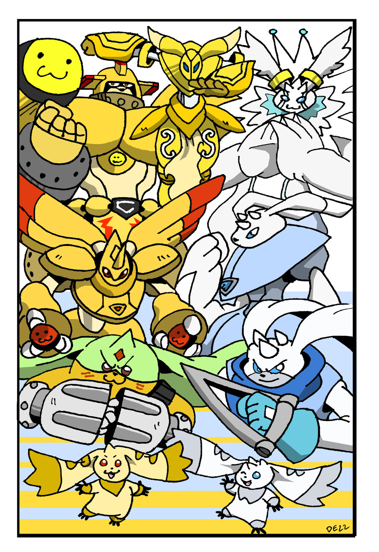 Enhanced Rabbit Twins (V2) by connork on DeviantArt