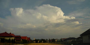 Huge cloud over Konin