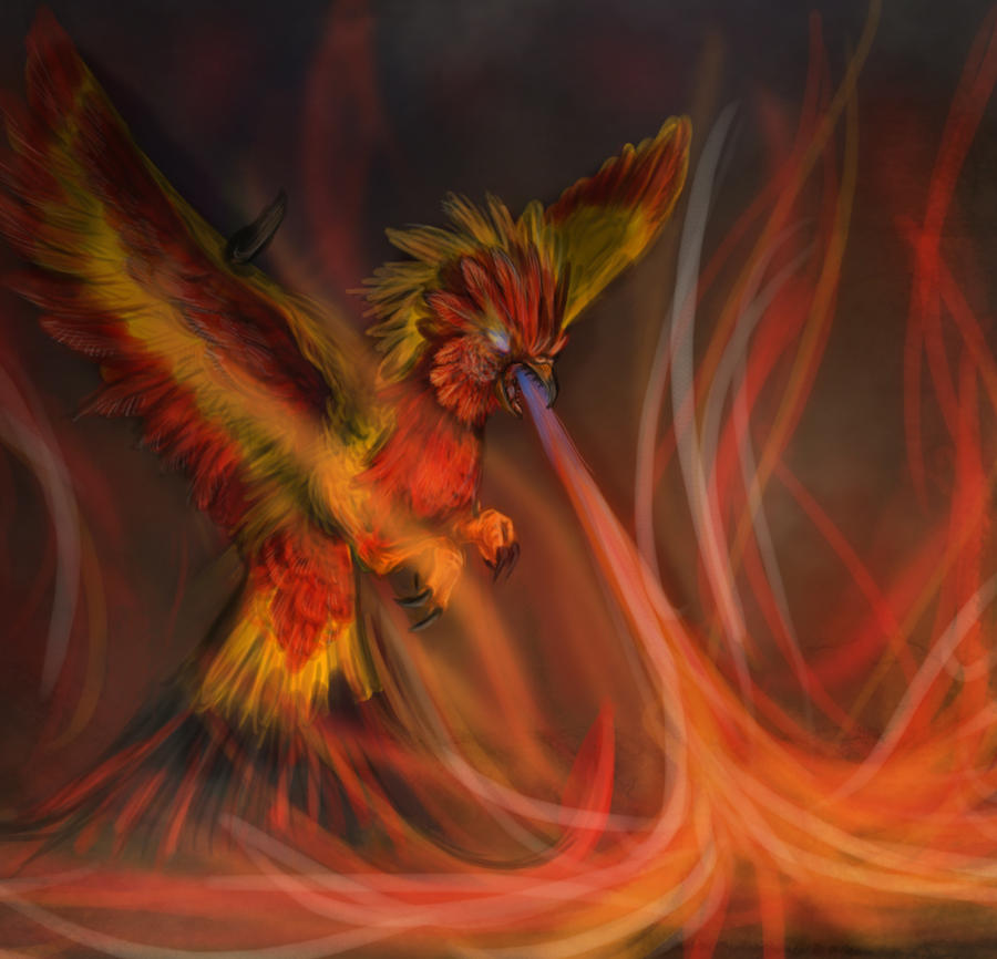 Lion phoenix