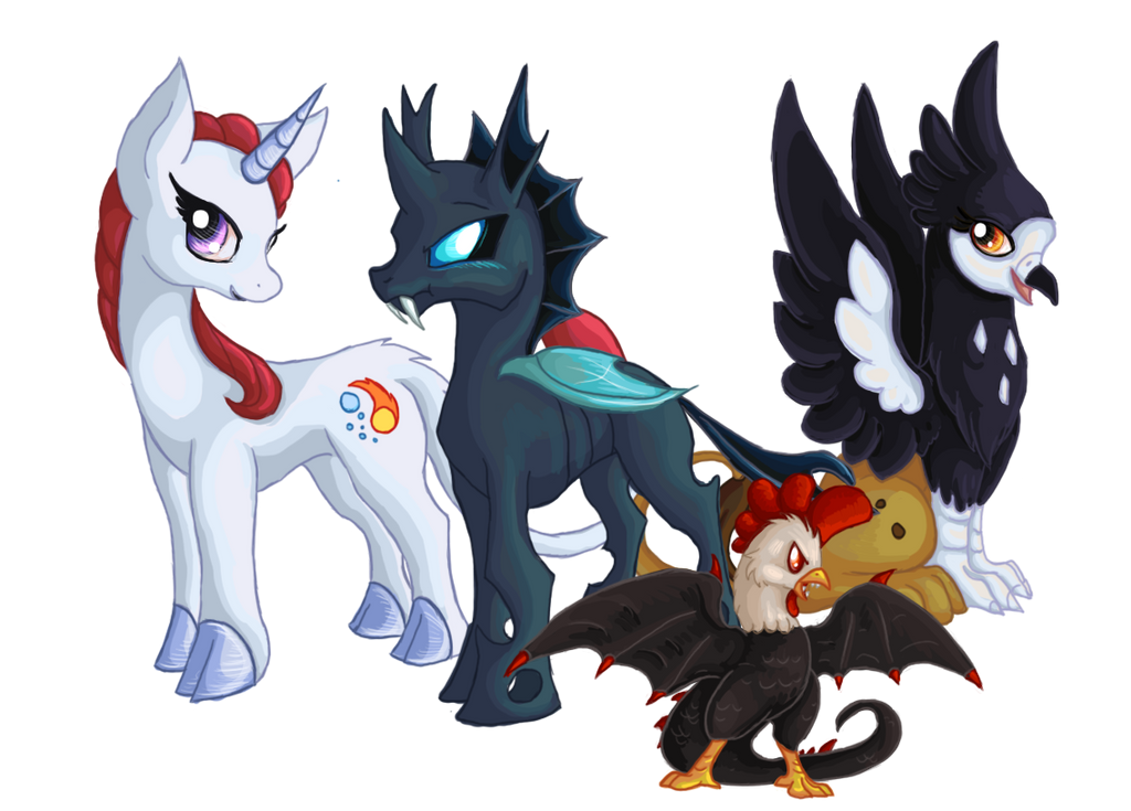 MLP FIM fan characters by Shadowmallow on DeviantArt