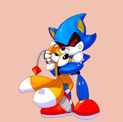 Tails doll likes hugs