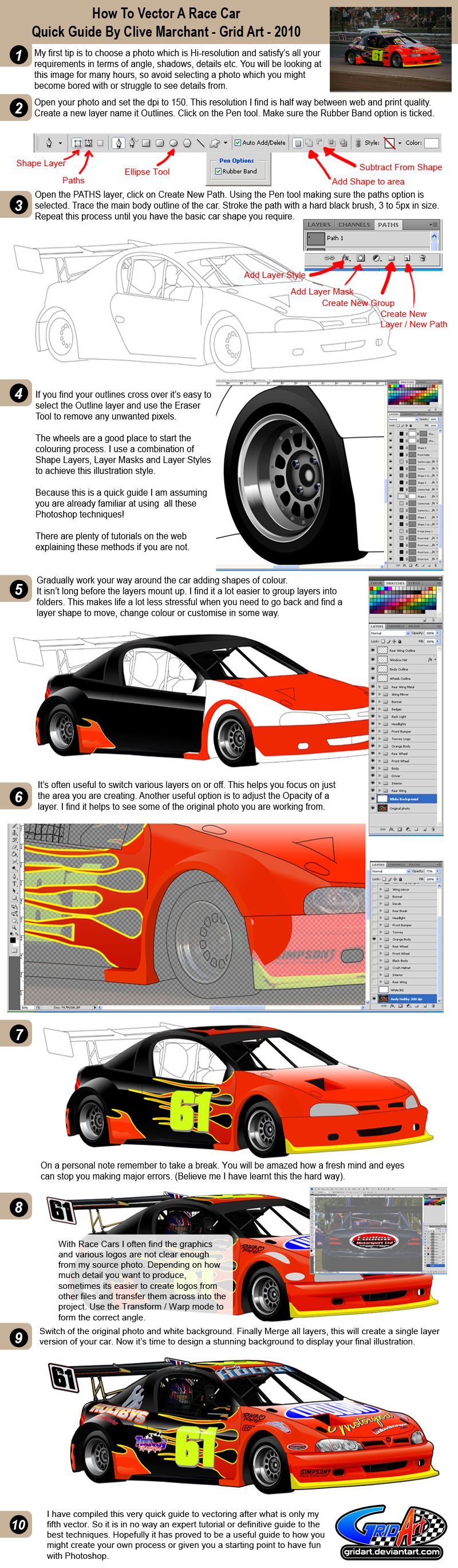 How To Vector A Race Car