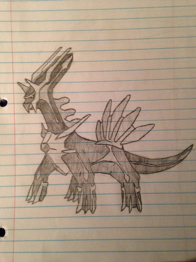 Dialga Drawing by bhilton15 on DeviantArt