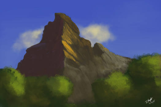 Mountain study 150915