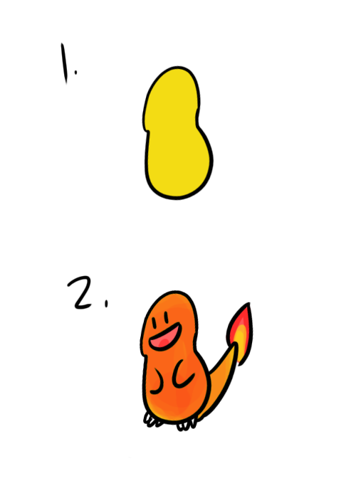 How to draw Pukachu 1