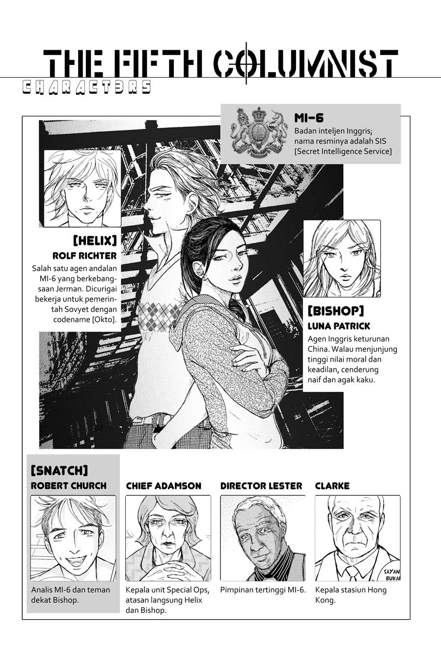 Character introduction
