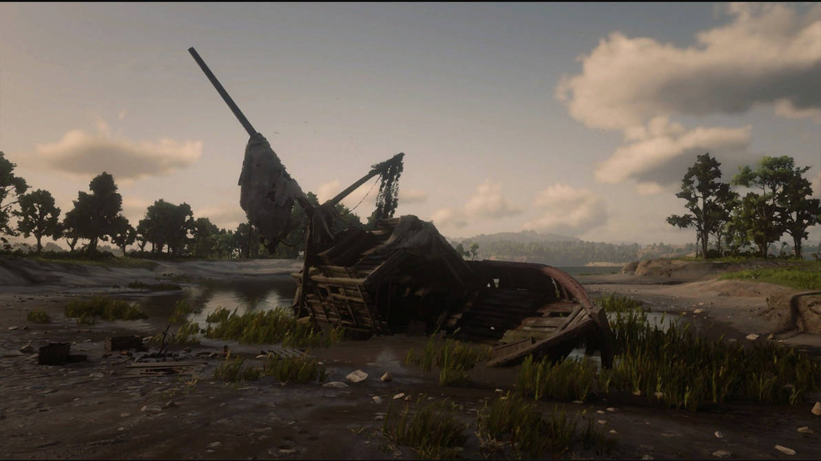 RDR2 Shipwreck by TrashPanda6 on DeviantArt