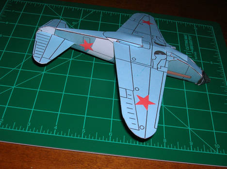 lagg 3 paper model build up - bottom view