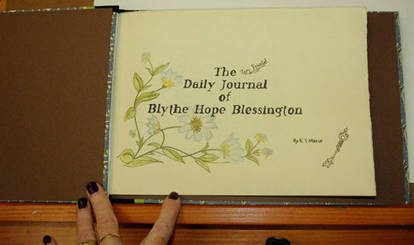 Blythe's Journal Title Page
