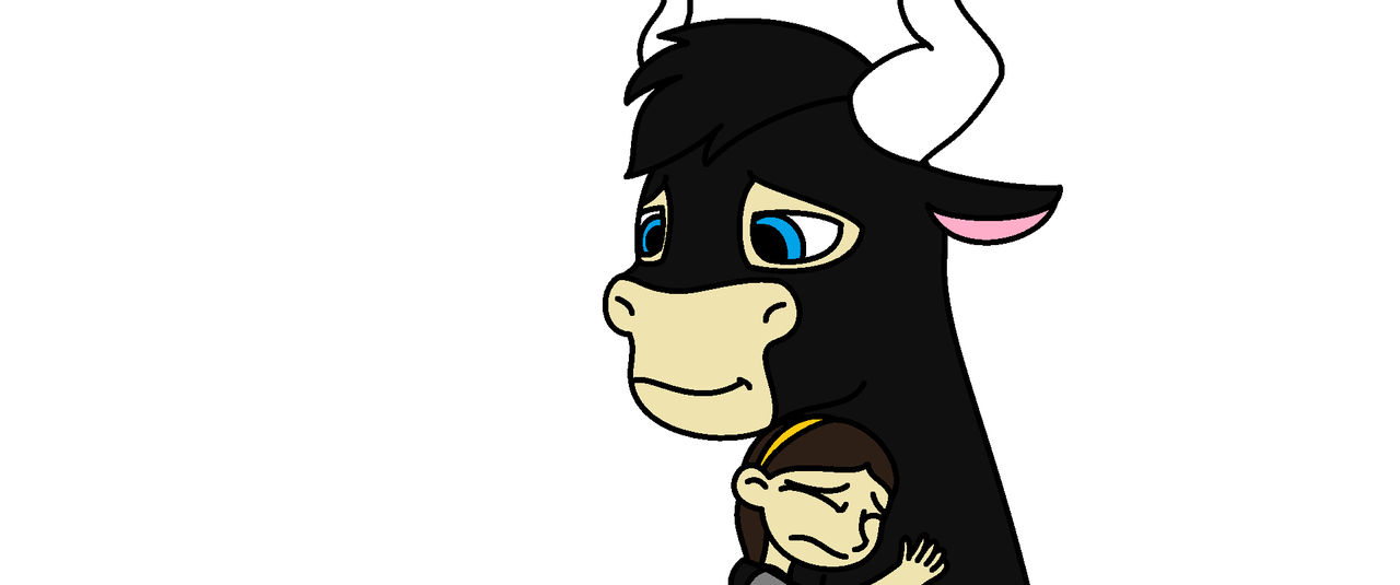 Nina and her owner, Ferdinand the Bull by matiriani28 on DeviantArt