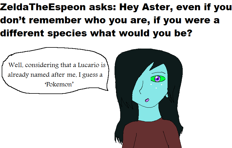 Ask My OCs 11: Aster 1