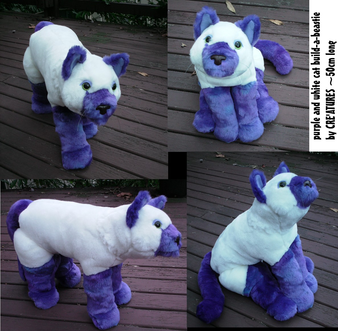 Cat Build-a-Beastie soft toy