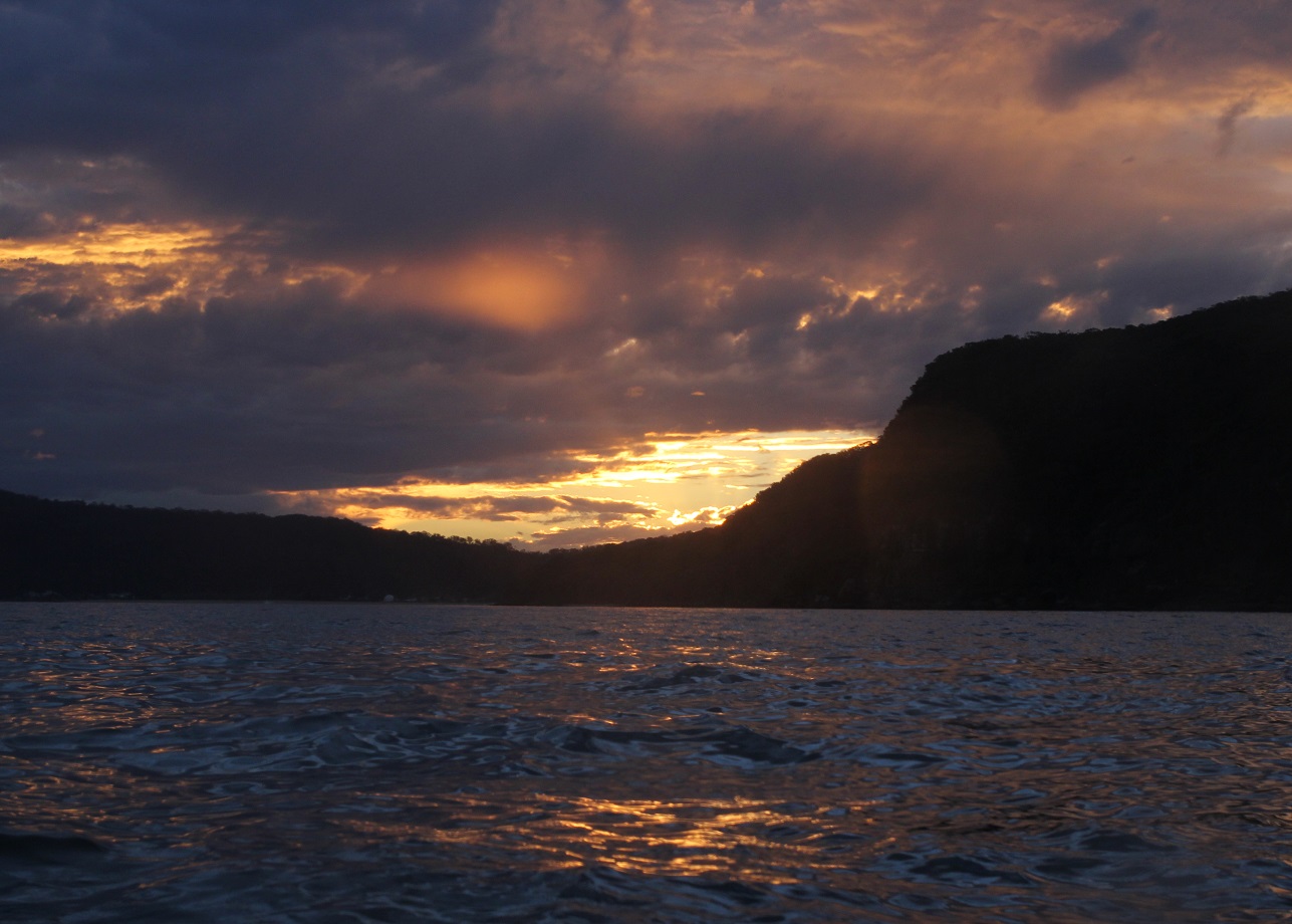 Sunset over Patonga