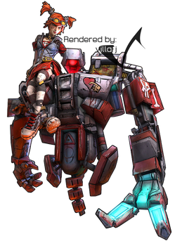 Borderlands 2: Gaige Render