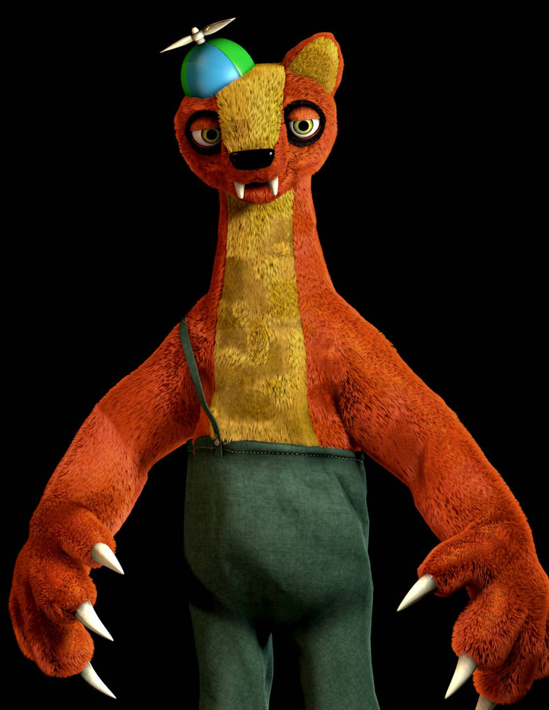 C4D - Willy Weasel (Willy's Wonderland) + Download by fragosodan on ...