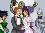 Futurama-  Wedding CLR by femjesse