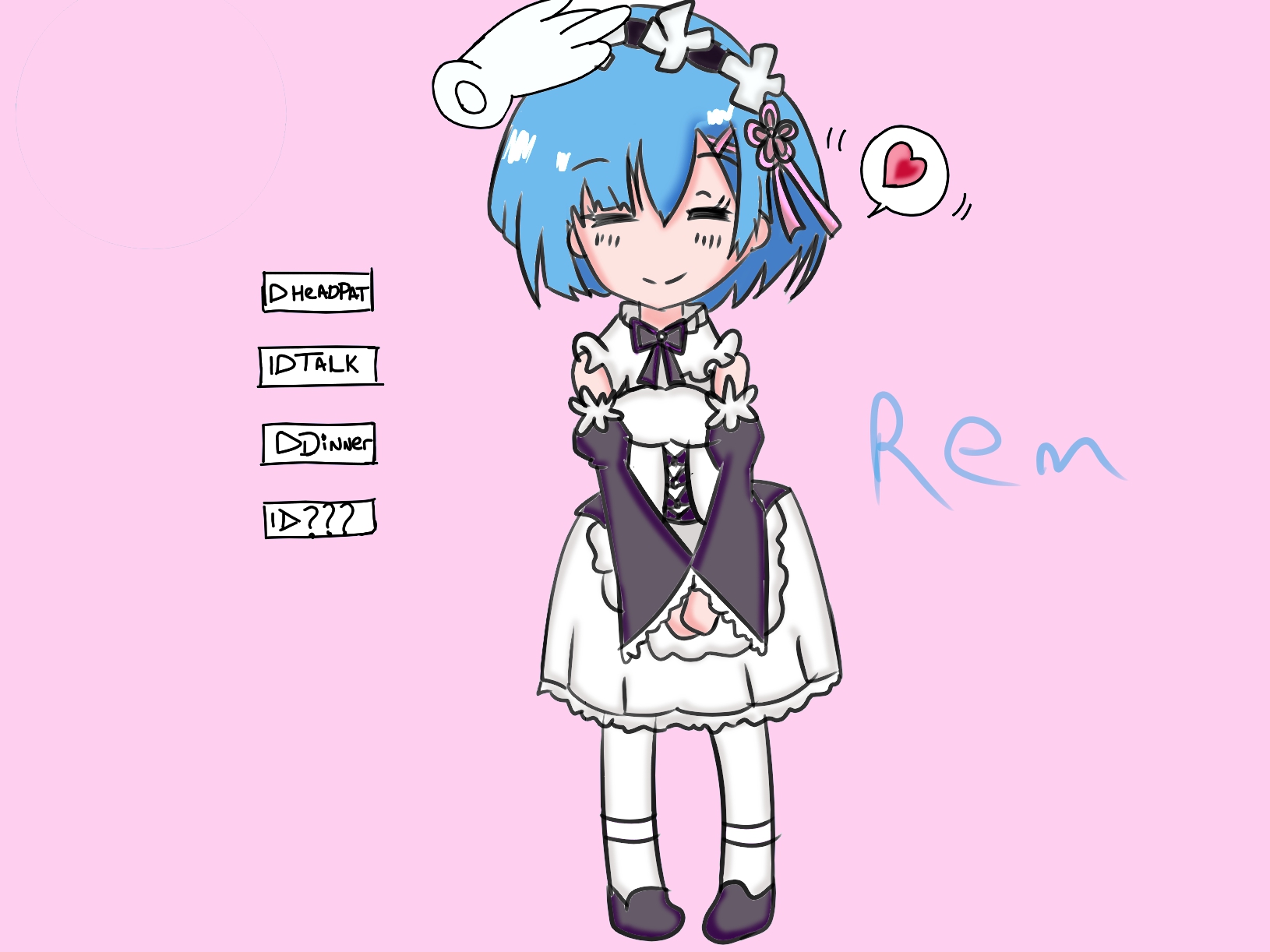 Rem chibi color