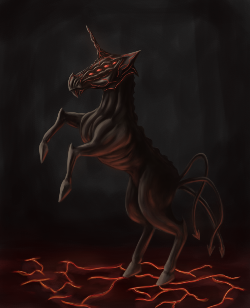 Day 3 - Cryptid by DaemmonArts on DeviantArt