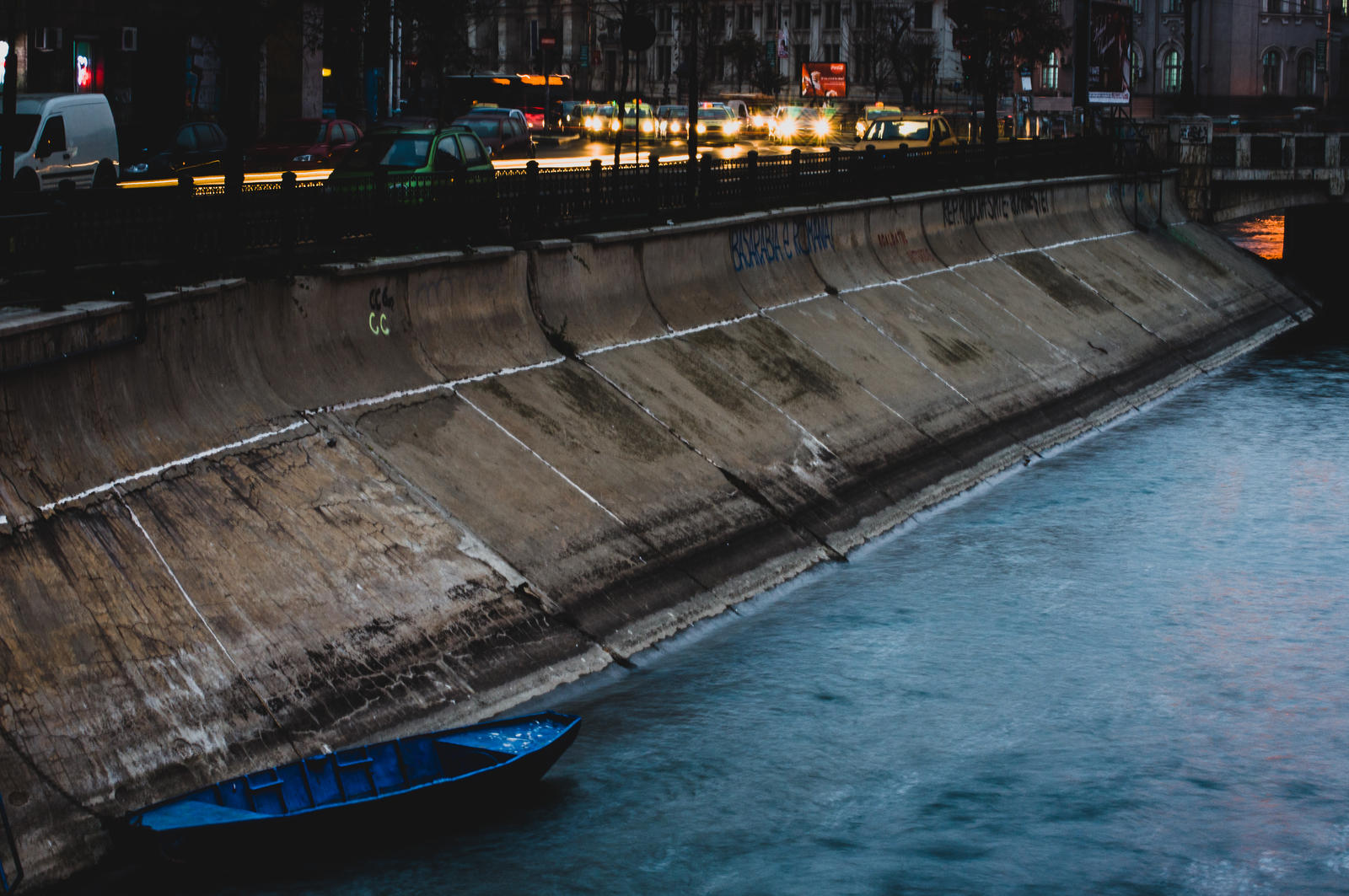 Lonely boat.