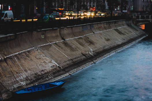 Lonely boat.