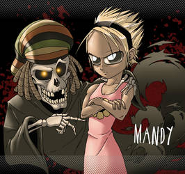 Mandy and Rasta Grim