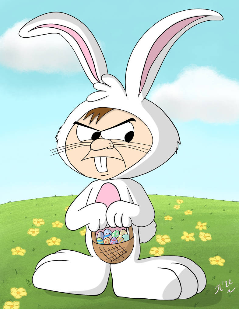 Tiny Toons: Monty The Easter Bunny by diesel10joseph567 on DeviantArt
