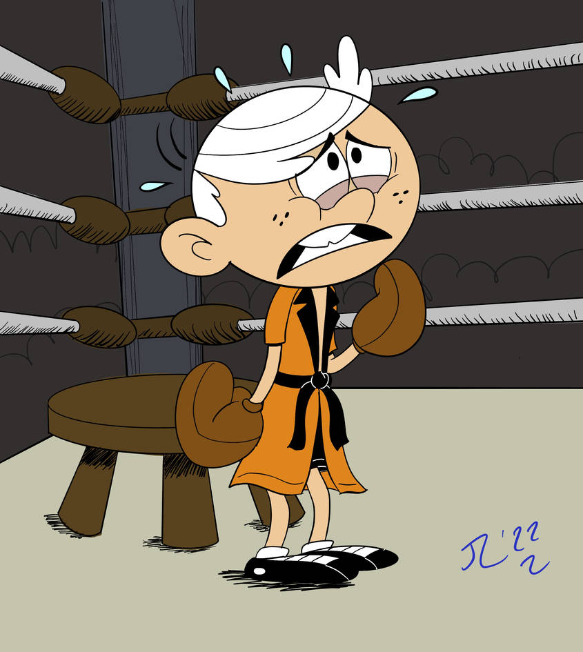 Lincoln Loud gets ready for Boxing by diesel10joseph567 on DeviantArt