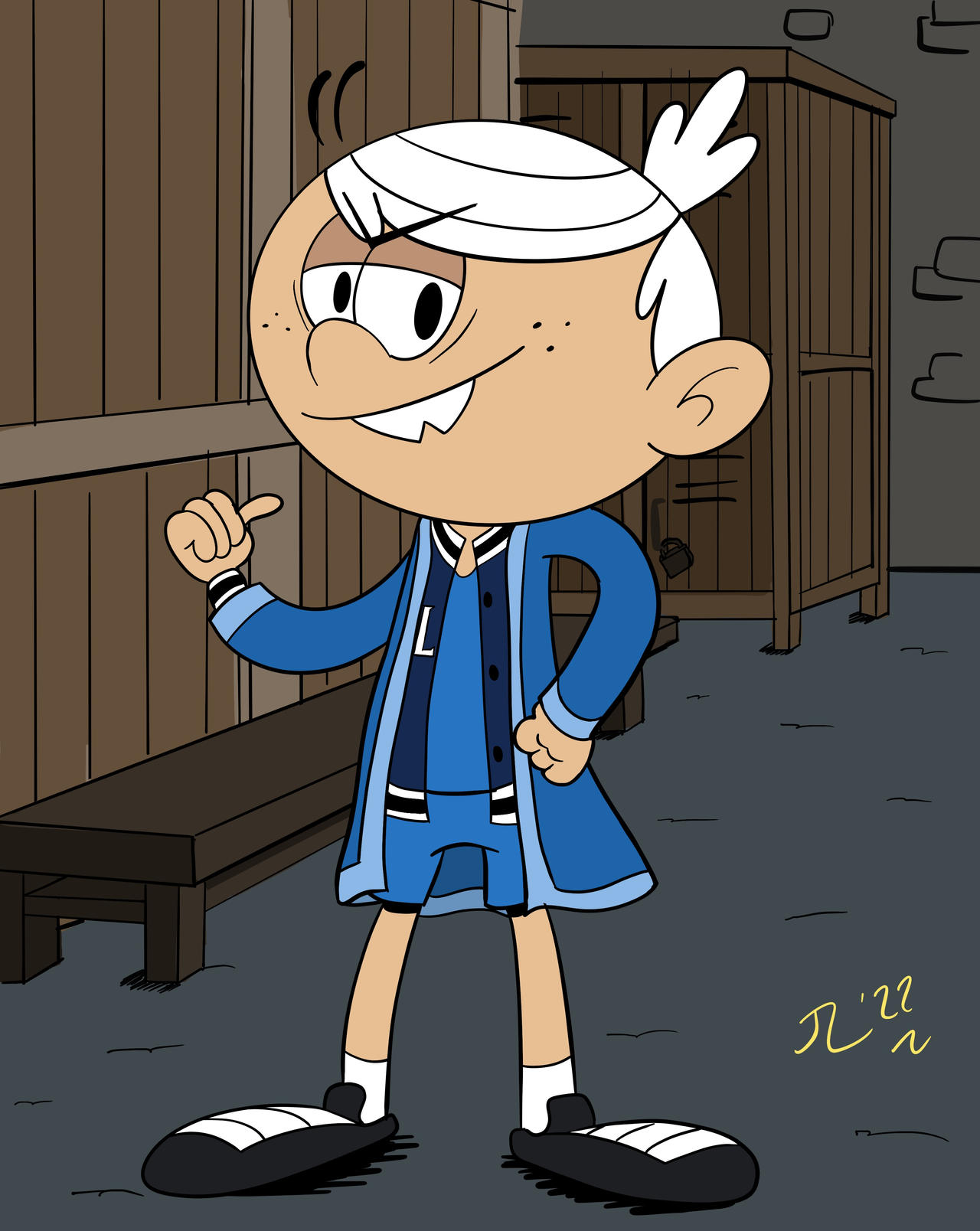 Lincoln Loud in Rumble for Ragnarok by diesel10joseph567 on DeviantArt