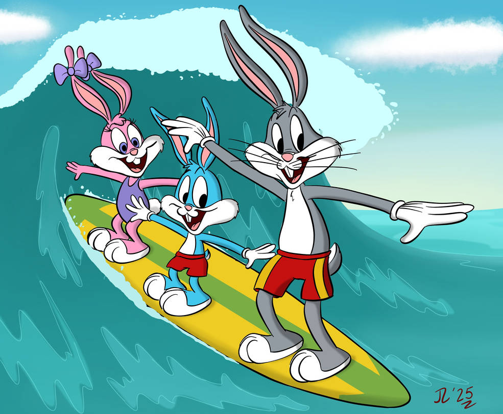 The Rabbit Surfer TTA/ LT: Three Rabbits and One Surfboard by diesel10joseph567 on DeviantArt