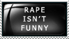 Stamp: Rape Isn't Funny