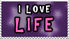 Stamp: I love Life by 8manderz8