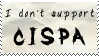 Stamp: CISPA IS BACK AGAIN. FFFFF