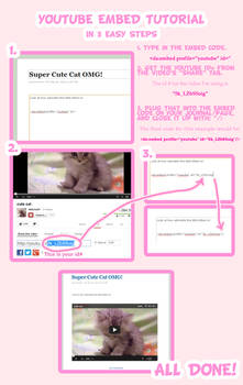 Embed Youtube Videos Tutorial