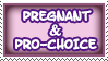 Stamp: Preggers and Pro-Choice
