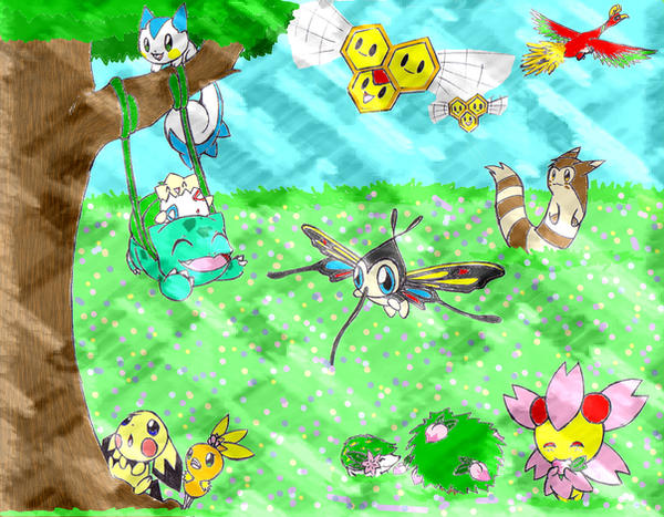 Spring Umber Pokemon Pokemon Spring by BubbleLum on DeviantArt