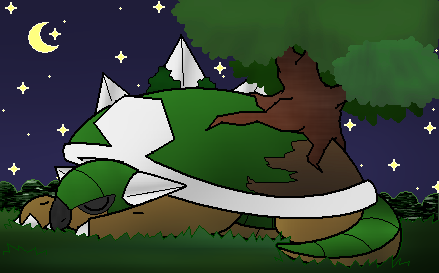 Sleeping Torterra