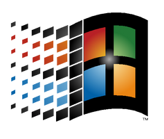 Classic Windows Logo in HD