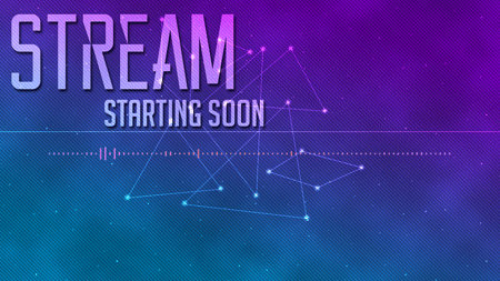 Stream Starting Soon Audio Visualizer Test
