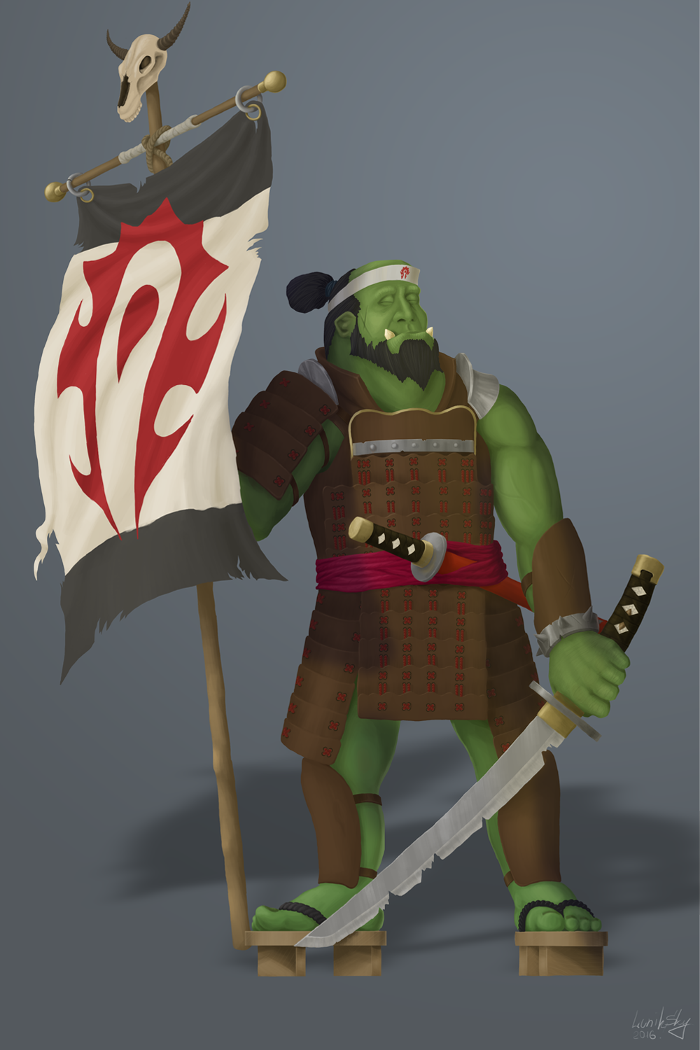 Orc samurai