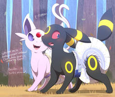 Umbreon And Espeon