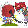 Eggette Vs Sonic