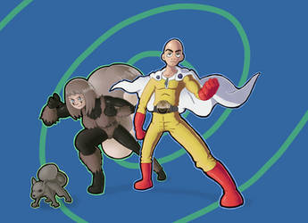 Saitama and Squirrel Girl