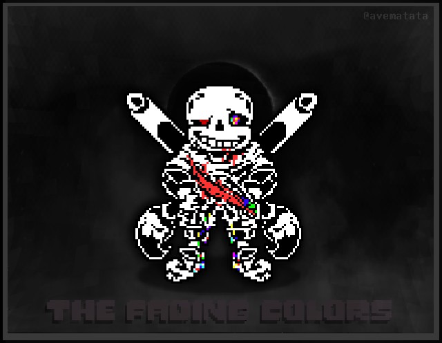 Ink Sans  Phase 3] The Fading Colors. by avematata on DeviantArt