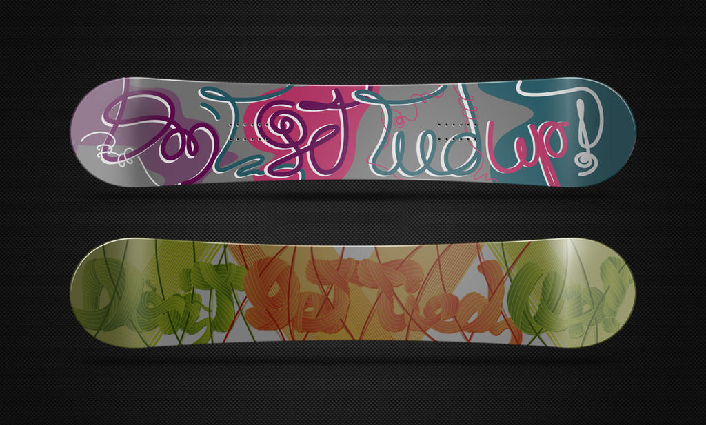 Snowball Racing Lettering Snowboard lettering by MCVisuals on DeviantArt